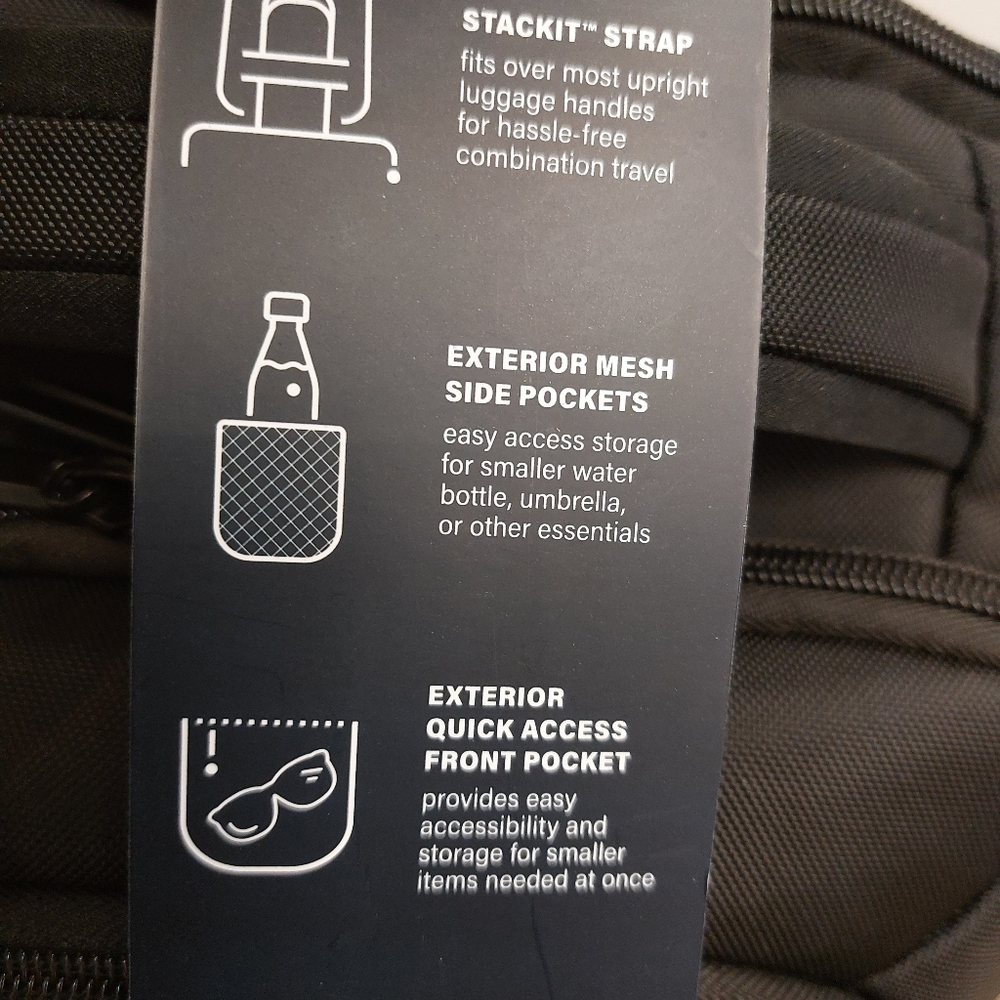 Samsonite backpack classic 2 size for 14.1" - Picture 5 of 10